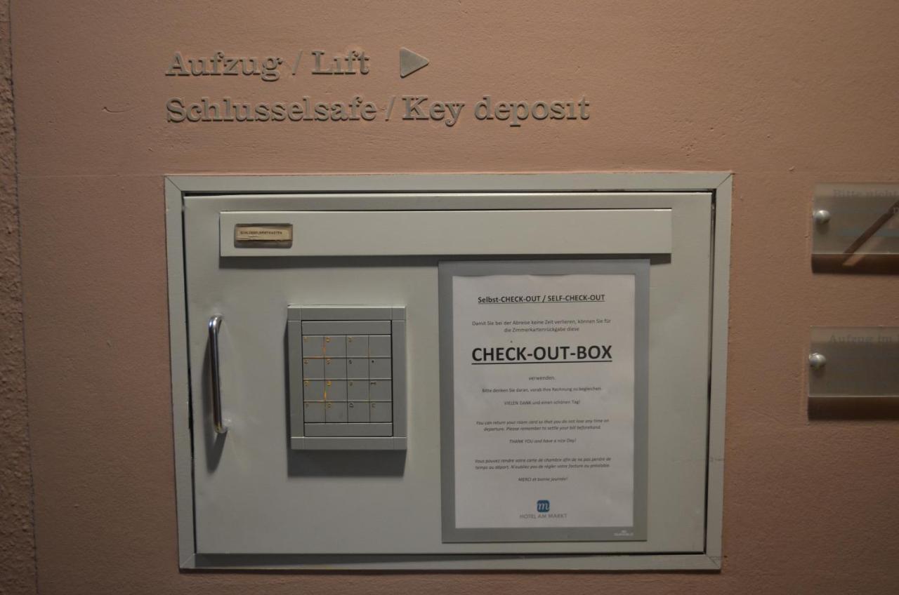 Hotel Am Markt Karlsruhe Kültér fotó